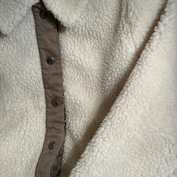 Madewell | Portland Sherpa Jacket sz XS - Girlhood core, hygge - Picture 6 of 9